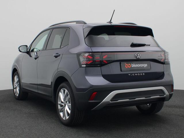 Volkswagen T-Cross 1.0 TSI Life Edition 116pk DSG Matrix LED, Stoelverwarming, Achteruitrijcamera, Getint glas, Keyless, 17" Lichtmetaal