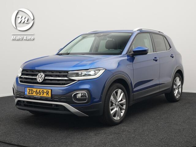 Volkswagen T-Cross 1.0 TSI Style DSG | Trekhaak Afneembaar | Adaptive Cruise | Carplay | Camera | Sfeerverlichting | Parkassist | Dodehoek Detectie | Navi Full Map | DAB |