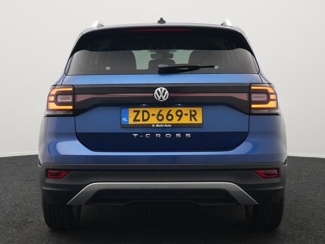 Volkswagen T-Cross 1.0 TSI Style DSG | Trekhaak Afneembaar | Adaptive Cruise | Carplay | Camera | Sfeerverlichting | Parkassist | Dodehoek Detectie | Navi Full Map | DAB |