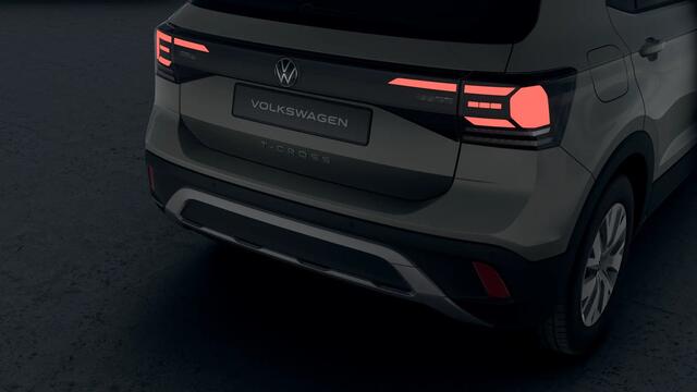 Volkswagen T-Cross 1.0 TSI 95 5MT Edition Zijruiten achter en achterruit getint, 65% lichtabsorberend | Parkeersensoren voor en achter (Park Distance Control)