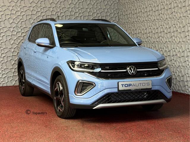 Volkswagen T-Cross TSI 115PK R-LINE EDITION TREKHAAK LED LMV IQ CAMERA STOELVERW ?2025? "Volkswagen rijden begint bij Topautos.nl - 75 topmodellen direct op voorraad!"