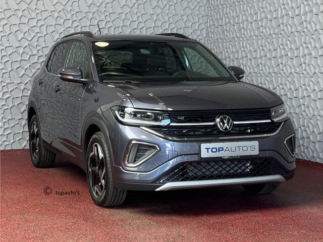 Volkswagen T-Cross 1.5 TSI 150PK R-LINE EDITION TREKHAAK LED KEYLESS LMV IQ CAMERA STOELVERW ?2025? "Volkswagen rijden begint bij Topautos.nl - 75 topmodellen direct op voorraad!"