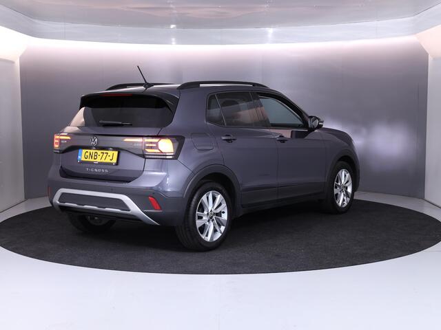 Volkswagen T-Cross 1.0 TSI Life Edition 95 pk | Verlengde garantie | Navigatie via App | Parkeersensoren | Achteruitrijcamera | Adaptieve cruise control | Stoelverwarming |