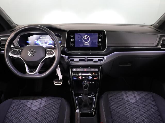 Volkswagen T-Cross 1.0 TSI R-Line 116 pk Automaat (DSG) | Verlengde garantie | Navigatie via App | Parkeersensoren | Adaptieve cruise control | LED koplampen |