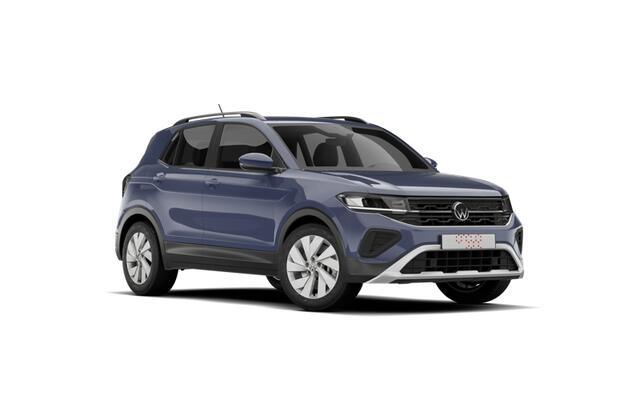 Volkswagen T-Cross 1.0 TSI 95 5MT Life Edition | 'App-Connect' draadloze smartphone integratie | Achterlichten LED | Afstandscontrolesysteem (Front Assist)