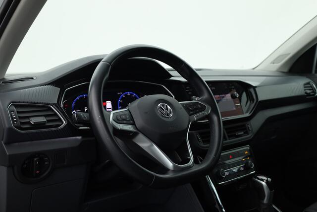 Volkswagen T-Cross 1.0 TSI Style DSG | Camera | Adapt. Cruise | Trekhaak | Beats | LED | Dodehoekdet. | 18'' | Keyless