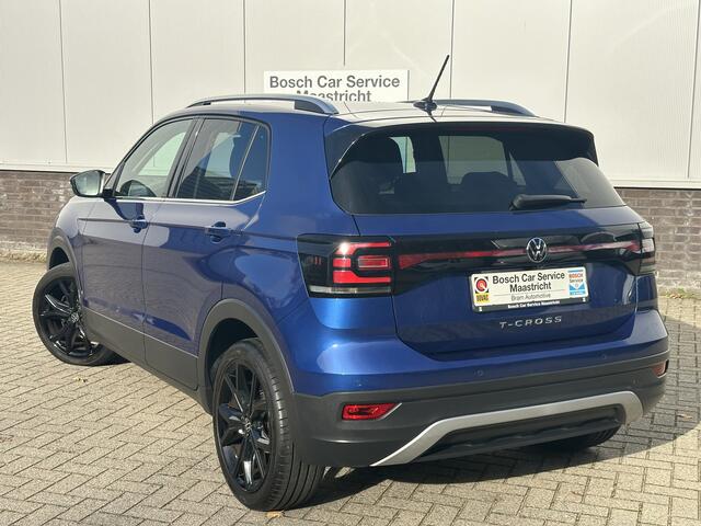 Volkswagen T-Cross 1.0 TSI Style | Business R | LED | 18" | CARPLAY | Adaptive CC | 1. Eigenaar | Black Edition | Camera | 1/2 Leer | Winter-pakket |