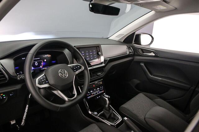 Volkswagen T-Cross Life Edition 1.0 TSI 115pk DSG Automaat Adaptive cruise control, Stoelverwarming, Achteruitrijcamera, Parkeersensoren, App connect, LED koplampen