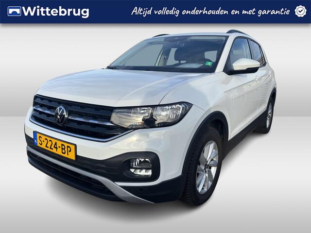 Volkswagen T-Cross 1.0 TSI Life Parkeersensoren /16"LM velgen / Digital Display Plus / App-connect Fabrieksgarantie tot 20-01-2027