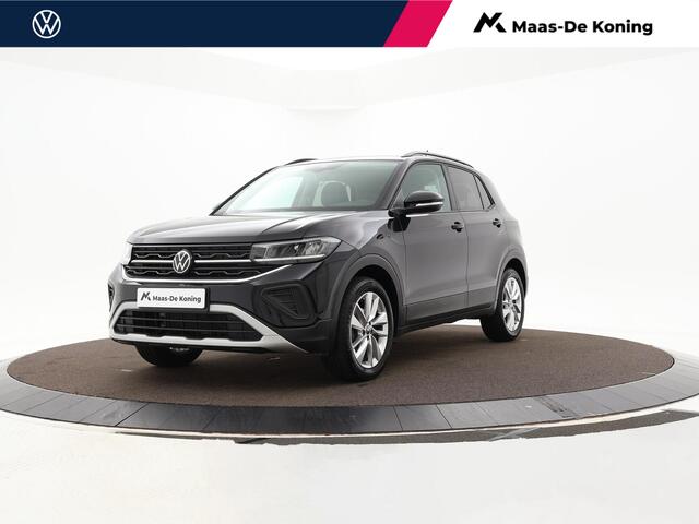 Volkswagen T-Cross 1.0 TSI 95pk Life Edition · Camera · Apple/Android Car Play · Airco · P-Sensoren · 17'' Inch · Garantie t/m 21-01-2029 of 100.000km