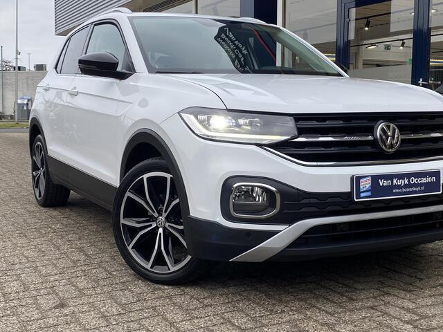 Volkswagen T-Cross 1.0 TSI Style / Automaat / NL-Auto / 1e-Eigenaar / Adaptieve Cruise-Control / Climate-Control / Apple-Carplay & Android-Auto / Draadloze-Telefoonlader / LED / Keyless / Dodehoek-Detectie / DAB Radio-Bluetooth / Navi / PDC V+A met Camera / 18'' LMV / ENZ.