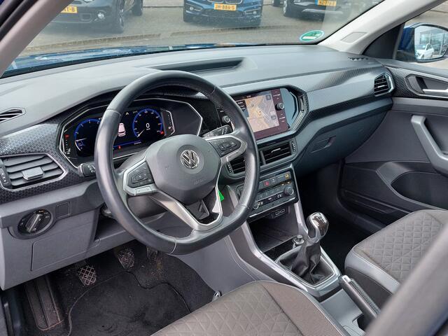 Volkswagen T-Cross 1.0 TSI 116pk Style Executive | 1ste Eigenaar | Navi | Apple Carplay+Android Auto | Clima | Adap.Cruise | Led Koplampen | Pdc V+A | Rijstrook+Licht+Regensensor | Privacy Glass | Trekhaak
