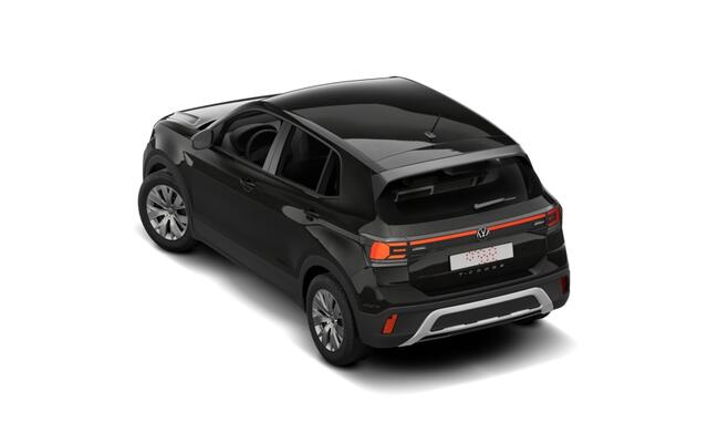 Volkswagen T-Cross 1.0 TSI 95 5MT Life Edition Automaat | Vermoeidheidsherkenning | 'App-Connect' draadloze smartphone integratie | Afstandscontrolesysteem (Front Assist), met voetgangers- en fietsersherkenning