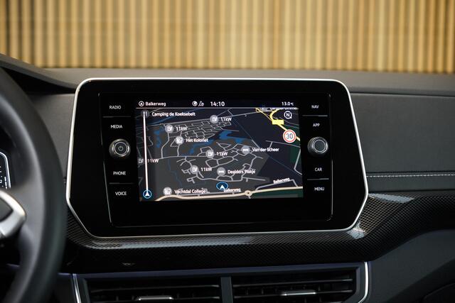 Volkswagen T-Cross 1.5TSI/150pk DSG R-Line Blackstyle|2025|Trekhaak|Navi|PDC+Camera|LED|Virtual Cockpit|Cruise+ACC|PDC|18"York Black