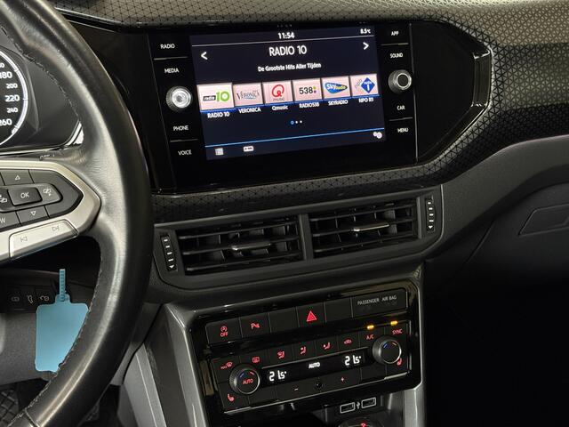Volkswagen T-Cross 1.0 TSI 115pk DSG Style | Navi | Carplay | 17"| Camera | Led Koplampen | Stoelverwarming | 100% Volkswagen Onderhouden!