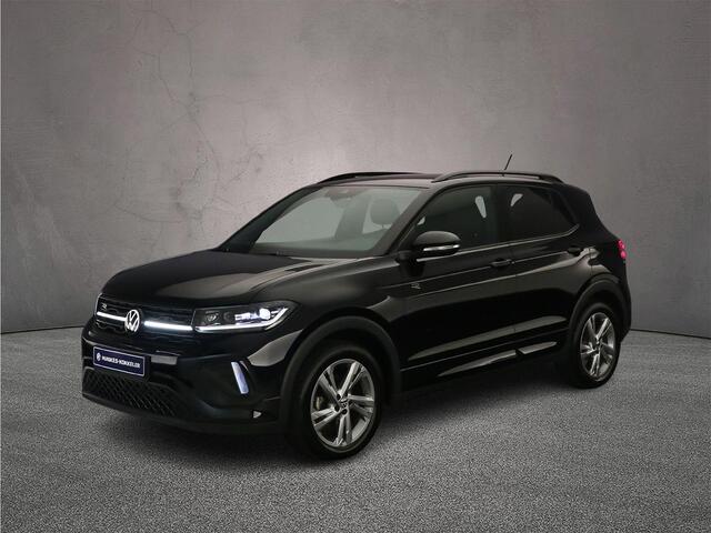 Volkswagen T-Cross R-Line 1.5 TSI 150pk DSG Automaat Trekhaak, Adaptive cruise control, Black style, Navigatie, Parkeersensoren, LED matrix koplampen