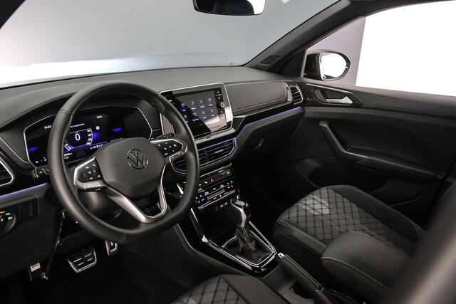 Volkswagen T-Cross R-Line Edition 1.5 TSI 150pk DSG Automaat Trekhaak, Adaptive cruise control, Black style, Navigatie, Parkeersensoren, LED matrix koplampen