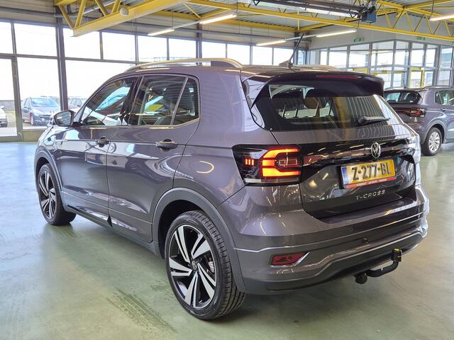 Volkswagen T-Cross 1.0 TSI R-Line -110pk- Navi | Camera | Trekhaak | LED | Dodehoek Sensor | Rijklaarprijs incl. 1 jaar Bovag garantie
