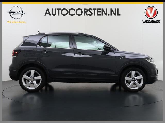 Volkswagen T-Cross 1.0TSI 111PK Automaat Executive-Pack Navi Ecc Adap.Cruise Control Apple Carplay Android Auto Pdc Style Dodehoek detectie Lmv Led Isofix DAB Bluetooth Licht-Regensensor App-Connect 1e Eigenaar Origineel Nederlandse Auto