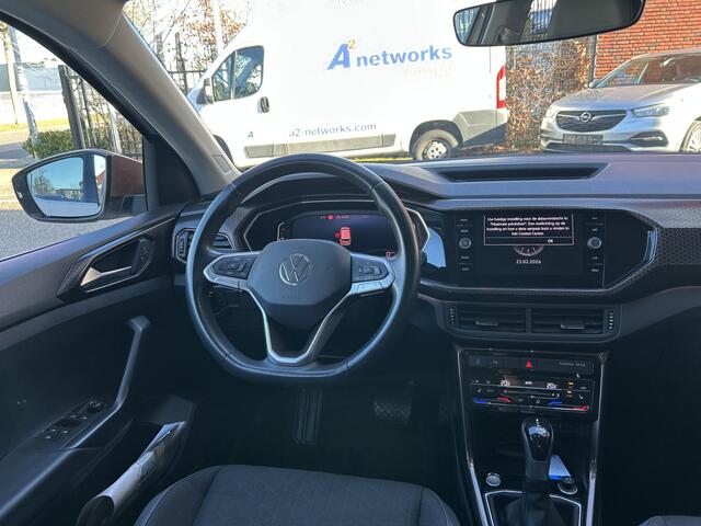 Volkswagen T-Cross 1.5 TSI Style // FULL LED // ADAP. CRUISE // VIRTUAL COCKPIT // CAMERA+SENSOREN // KEYLESS // NAVI+CARPLAY //