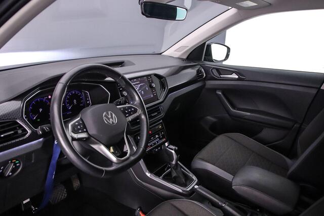 Volkswagen T-Cross Style 1.0 TSI 110pk DSG Automaat Adaptive cruise control, Navigatie, Achteruitrijcamera, DAB, Radio, Parkeersensoren, App connect, Airco, Bluetooth