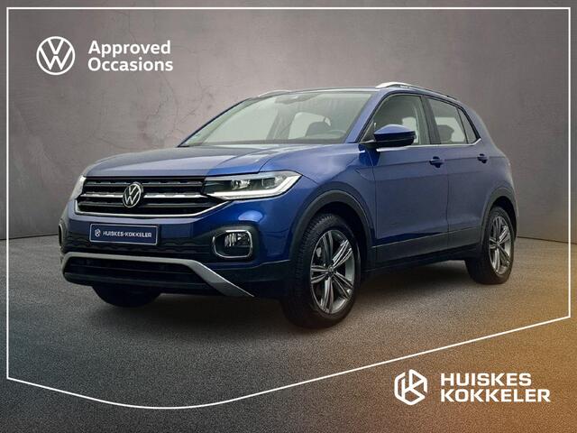 Volkswagen T-Cross Style 1.0 TSI 110pk DSG Automaat Trekhaak, Adaptive cruise control, Achteruitrijcamera, Navigatie, Stoelverwarming, Parkeersensoren