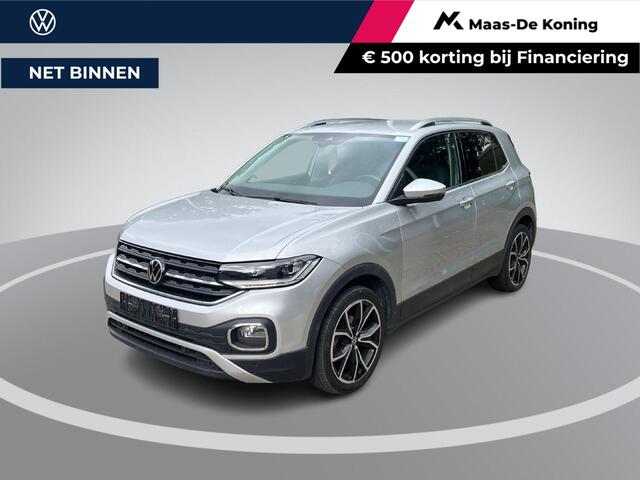 Volkswagen T-Cross 1.0 TSI 110pk DSG Style · Camera · Dodehoeksensor · Keyless · Stoelverwarming · ACC · 18"Velgen ·