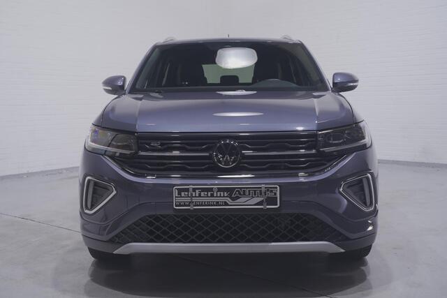 Volkswagen T-Cross 1.5 TSI R-Line Navi 2xR-line PDC v+a Private-glas 17"-LMV Digi-cockpit Carbon-inlegdelen cruise-controle climate-controle Apple Carplay Achteruitrijcamera Stoelverwarming