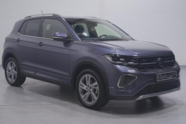 Volkswagen T-Cross 1.5 TSI R-Line Navi 2xR-line PDC v+a Private-glas 17"-LMV Digi-cockpit Carbon-inlegdelen cruise-controle climate-controle Apple Carplay Achteruitrijcamera Stoelverwarming