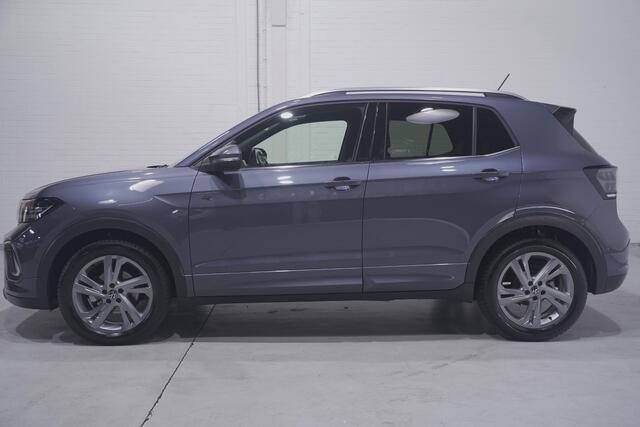 Volkswagen T-Cross 1.5 TSI R-Line Navi 2xR-line PDC v+a Private-glas 17"-LMV Digi-cockpit Carbon-inlegdelen cruise-controle climate-controle Apple Carplay Achteruitrijcamera Stoelverwarming