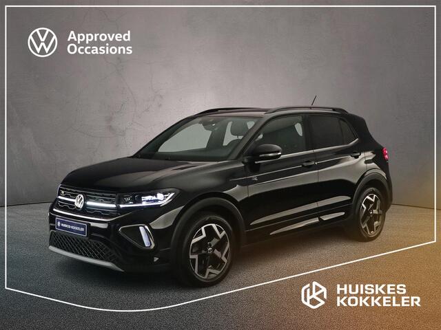 Volkswagen T-Cross R-Line 1.5 TSI 150pk DSG Automaat Trekhaak, Adaptive cruise control, Navigatie, Achteruitrijcamera, LED matrix koplampen, Parkeersensoren, Stoelverwarming