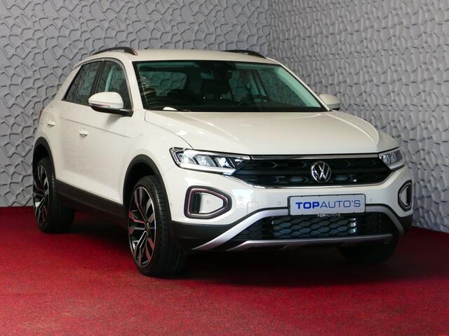 Volkswagen T-Roc 1.5 TSI 150PK 19'' R-LINE LMVCARPLAY NAVI STOEL VERW. LED VIR.COCKPIT 03/2024 70 BIJNA NIEUWE VOLKSWAGEN'S UIT VOORRAAD LEVERBAAR