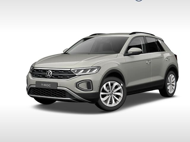 Volkswagen T-Roc 1.5 TSI Life Edition 17" Johannesburg zwart