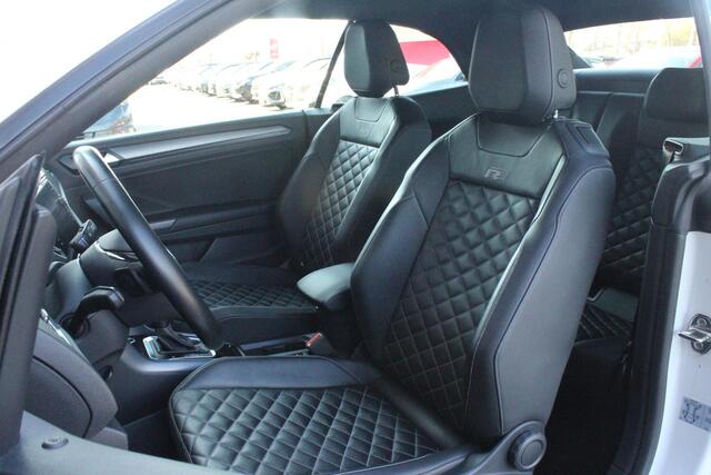 Volkswagen T-Roc Cabrio 1.5 TSI 150PK AUTOMAAT R-LINE | VIRTUAL COCKPIT | STOEL/STUUR VERWARMING | 19" LICHTMETALEN VELGEN | FULL LED KOPLAMPEN | DODEHOEK DETECTIE | ADAPTIVE CRUISE CONTROL | KEYLESS ENTRY/START | PARKEERSENSOREN VOOR EN ACHTER | ACHTERUITRIJ CAMERA | LED