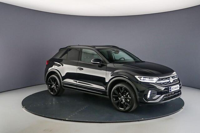 Volkswagen T-Roc R-Line 1.5 TSI 150pk DSG Automaat Black style, Adaptive cruise control, Achteruitrijcamera, LED matrix koplampen, Elektrische achterklep, Navigatie, Parkeersensoren