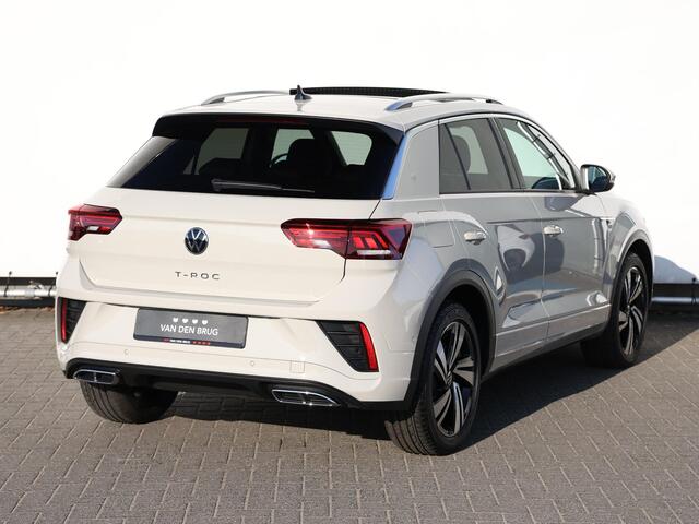 Volkswagen T-Roc R-Line 1.5 TSI 150pk DSG | Panoramadak |LED PLUS | Navigatie | Stoelverwarming | Climate control | Cruise control | 18 Inch velgen
