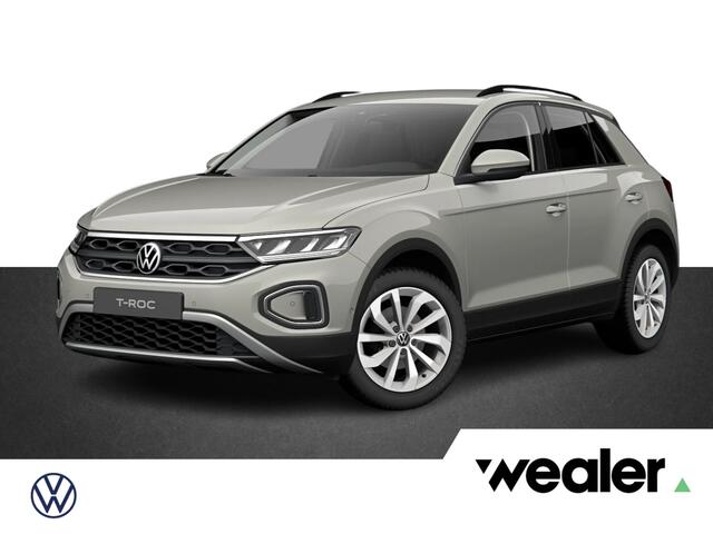 Volkswagen T-Roc Life Edition 1.5 110 kW / 150 pk TSI SUV 7 versn. DSG | Trekhaak afneembaar | Navigatie | Climatronic | Assistance plus | Digital cockpit pro |
