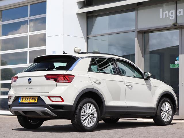 Volkswagen T-Roc 1.0 TSI 110 pk Life Business | Navigatie | App Connect | PDC | LED | Stoelverwarming | Climatronic | DAB | 16'' LM | Fabrieksgarantie tot 10-01-2028 of 100.000km |