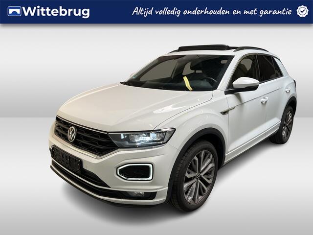 Volkswagen T-Roc 1.5 TSI R-Line / AUTOMAAT/ TREKHAAK/ PANO/ ADAPT. CRUISE/ APP-CONNECT/ PARK. SENSOREN + CAMERA/ 18" LMV/ KEYLESS/ NAVI/ DAB/ DIGITAL DASH/ RIJ-MODI
