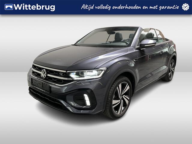 Volkswagen T-Roc Cabrio 1.5 TSI R-Line / AUTOMAAT/ 2X R-LINE/ APP-CONNECT/ PARK. SENSOREN + CAMERA/ RIJ-MODI/ NAVI/ CLIMA/ DIGITAL DASH/ ADAPT. CRUISE/ 19" LMV/ KEYLESS/ MATRIX