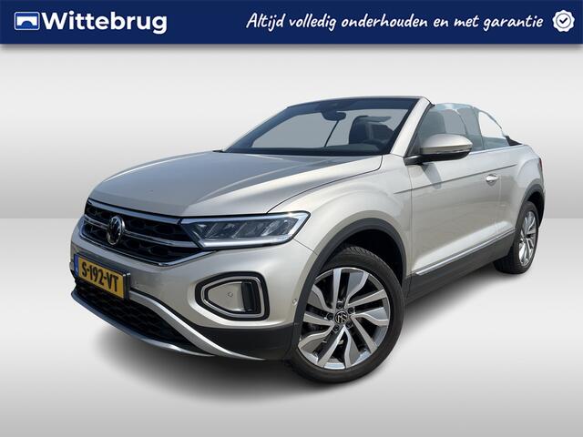 Volkswagen T-Roc Cabrio 1.0 TSI Style LED / Navigatie / Climate Control / Parkeersensoren / Donker Glas / 18" LMV
