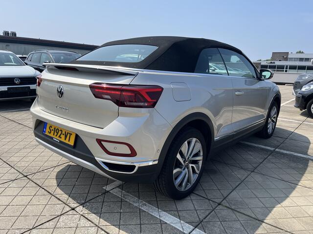 Volkswagen T-Roc Cabrio 1.0 TSI Style LED / Navigatie / Climate Control / Parkeersensoren / Donker Glas / 18" LMV