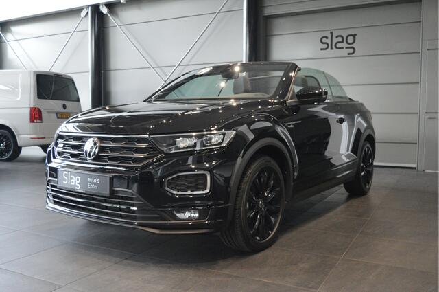 Volkswagen T-Roc Cabrio 1.5 TSI 3X R-LINE Black Style navi clima cruise 18 inch 150 pk !!