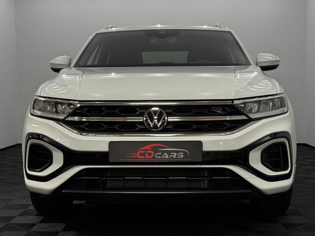 Volkswagen T-Roc 1.5 TSI 2 x R-Line Half leder, Camera, Apple carplay, Keyless start, Virtual desk, Stoelverwarming, Cruise control adaptief