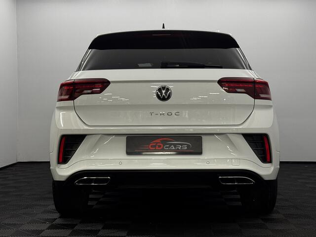 Volkswagen T-Roc 1.5 TSI 2 x R-Line Half leder, Camera, Apple carplay, Keyless start, Virtual desk, Stoelverwarming, Cruise control adaptief
