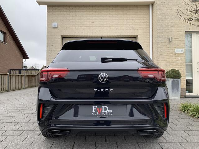 Volkswagen T-Roc 1.5 TSI 150pk DSG 3x R-Line BlackStyle Nieuw Model Panoramadak VirtualCockpit ACC Sportstoelen IQ-Light Ambientlight Keyless Camera 19" Pdc