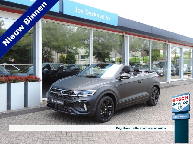 Volkswagen T-Roc Cabrio 1.5 TSI R-Line Edition Black - Leer | ACC | Nav | Stuur/stoelverw. | Camera | CarPlay | Afn. trekh.