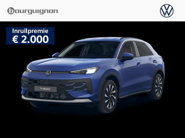 Volkswagen T-Roc Life First Edition 1.5 eTSI 116 PK | Camera | Stoel- & Stuurverwarming | Adaptieve Cruise Control | Keyless |