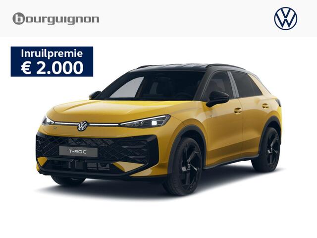 Volkswagen T-Roc R-Line First Edition 1.5 eTSI 150 PK | Trekhaak | Elektrische Achterklep | 360 Camera | Head-Up Display | Stoel- & Stuurverwarming |