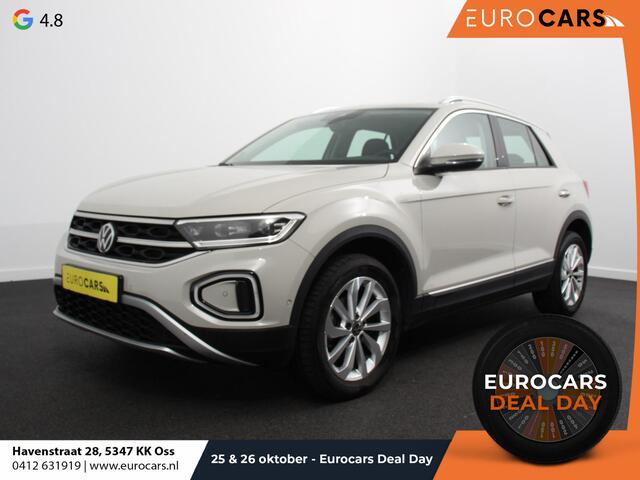 Volkswagen T-Roc 1.5 TSI 150pk DSG Style Edition | Navigatie | Apple Carplay/Android Auto | Camera | Parkeersensoren | Adaptive Cruise Control | Dodehoek Assistent | Elektrische achterklep | Stoel- en stuurverwarming | Full Led | Climate Control | Lichtmetalen velgen